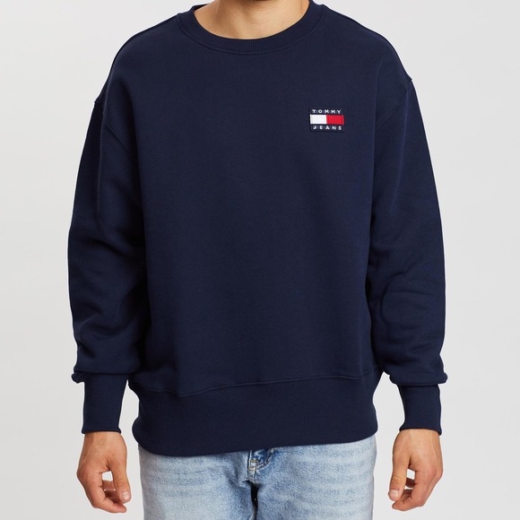 Tommy Hilfiger Other - Tommy Jean NWT Navy Crewneck Sweatshirt Large